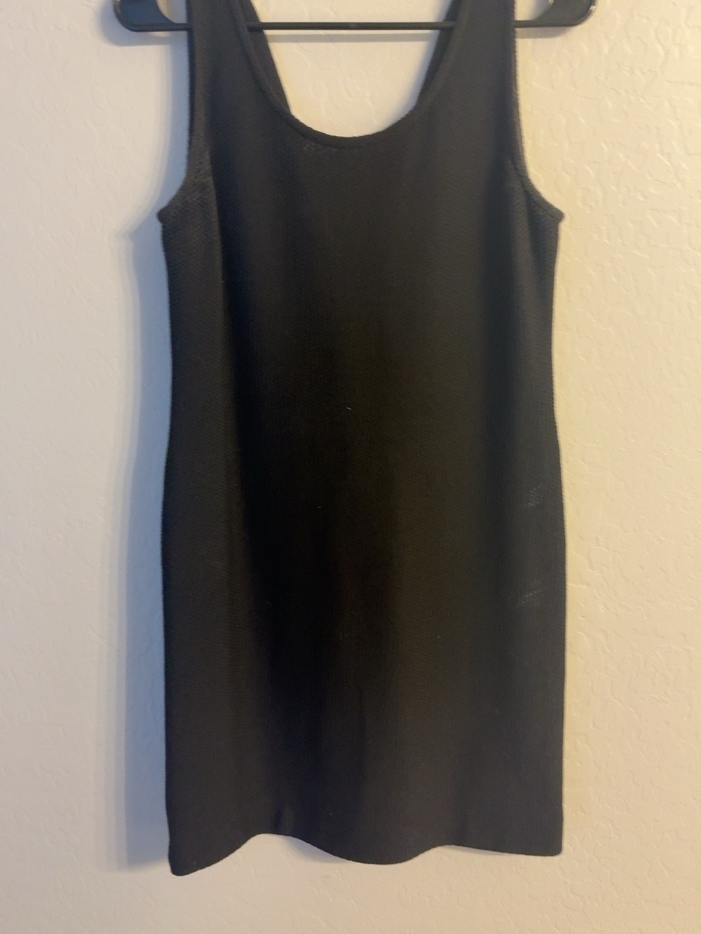 ST. JOHN Collection Black Knit Sleeveless Dress Size 4
